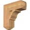 Ekena Millwork Balboa Craftsman Smooth Bracket, Western Red Cedar, 5 1/2"W x 18"D x 18"H BKT06X18X18BOA04SWR - alternate 1